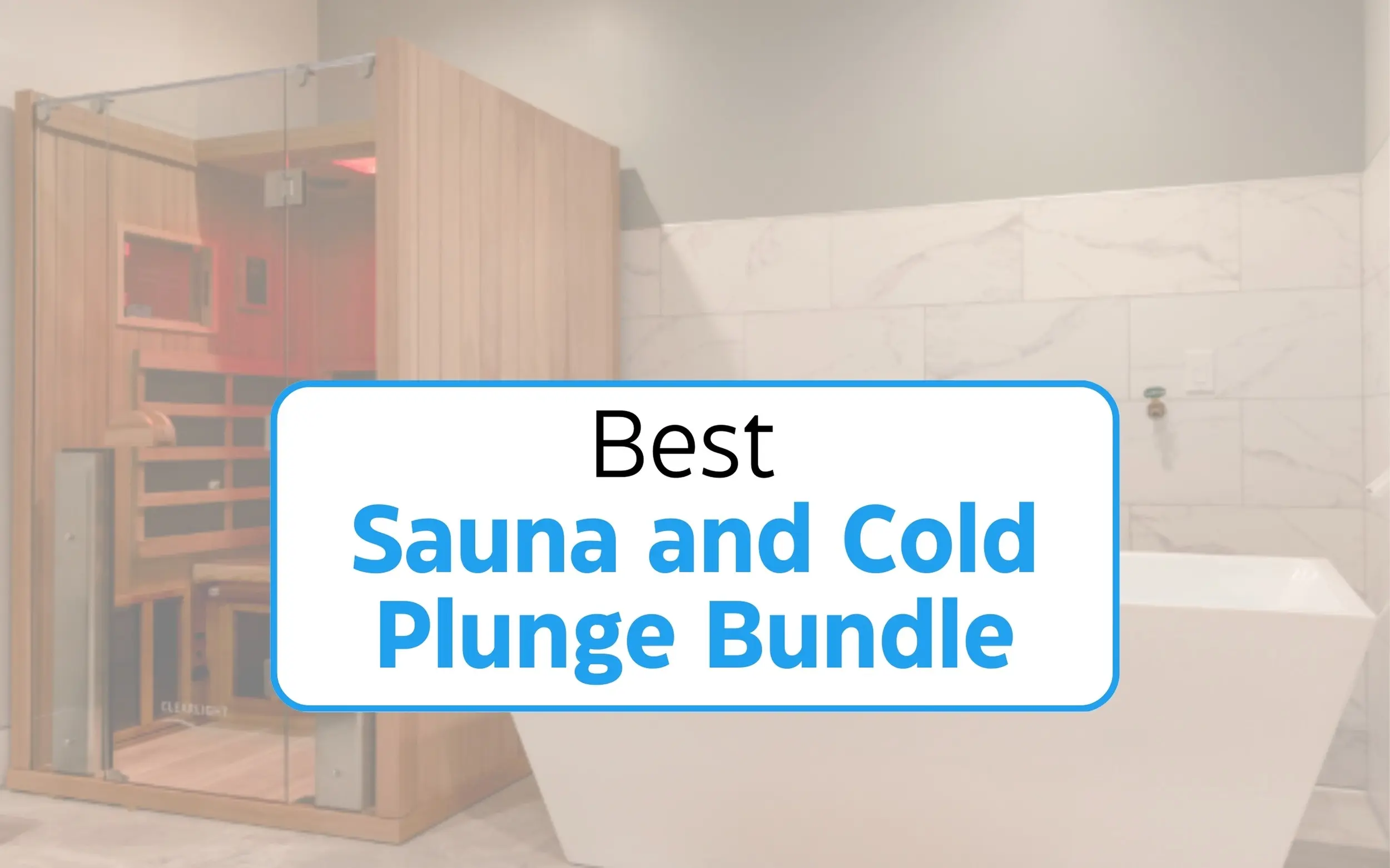 e62be sauna and cold plunge bundle fi